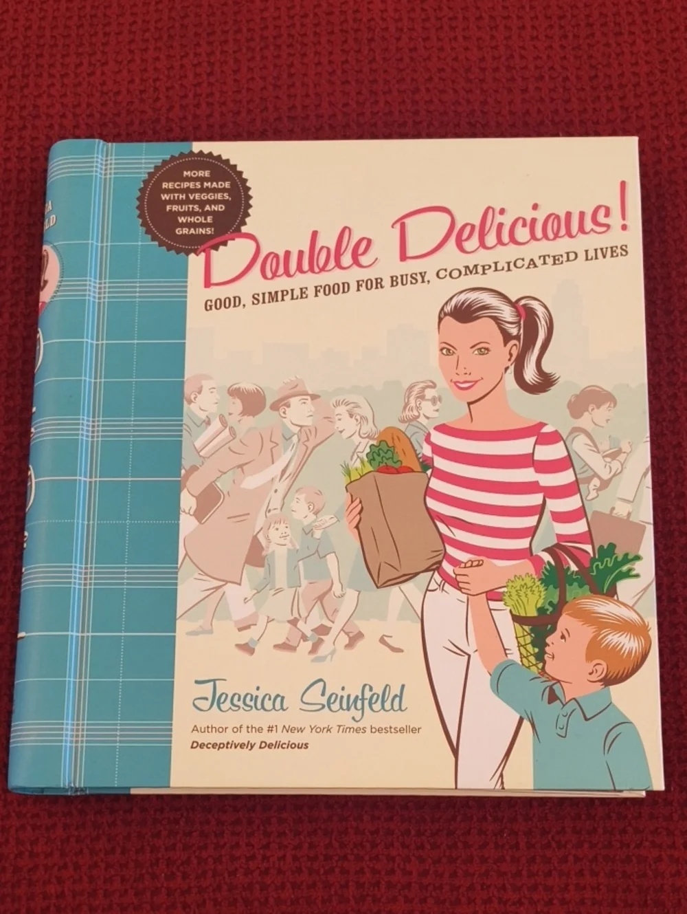 Double Delicious! Cookbook By Jessica Simpson Hardcover EUC